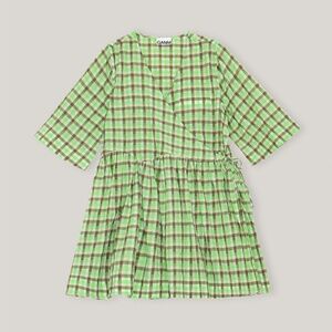 Ganni Wrap Mini Dress